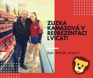 Zuzana Kamasová oporou české reprezentace Lvíčat