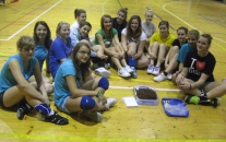 Kadetky si užily odměnu za vítězství...