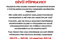 Nábor do přípravky :)