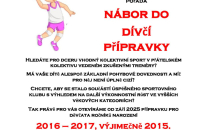 Nábor do dívčí přípravky ročníky 2016-2017