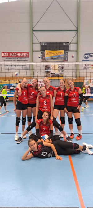 Starší žacky se zúčastnily nabitého turnaje v Bilovci. 