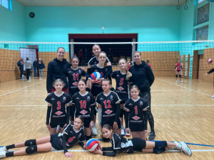 Mladší žačky B v neděli bojovaly o postup z nejnižší skupiny C. 