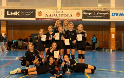 Mladší žačky dovezly zlato z Napajedel