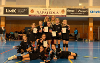 Mladší žačky dovezly zlato z Napajedel