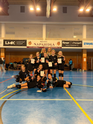 Mladší žačky dovezly zlato z Napajedel