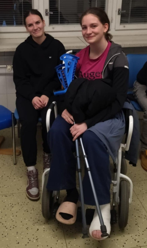 Smolná neděle juniorek: Nula bodů a dvě sádry